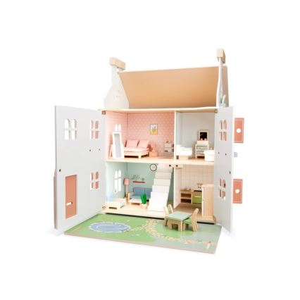New Classic Toys - Casa de bonecas de madeira