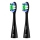 Niceboy - CONJUNTO 2x Cabeças de substituição Lite Hard para escova de dentes ION Sonic preto