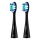 Niceboy - CONJUNTO 2x Cabeças de substituição Lite Soft para escova de dentes ION Sonic preto