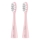 Niceboy - CONJUNTO 2x Cabeças de substituição Soft para escova de dentes ION Sonic e SmartSonic rosa