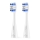 Niceboy - CONJUNTO 2x Cabeças de substituição Ultrasoft para escova de dentes de crianças ION Sonic branco