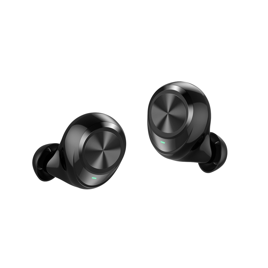 Niceboy Encastrado 4 - Auriculares sem fios 500 mAh + 2x 70 mAh IPX5 preto