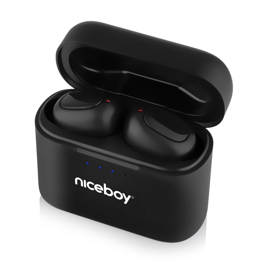 Niceboy HIVE Podsie 4 - Auscultadores sem fios IP54 preto