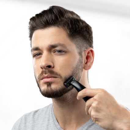 Niceboy ION AirBlade - Aparador de barba 5W/5V preto