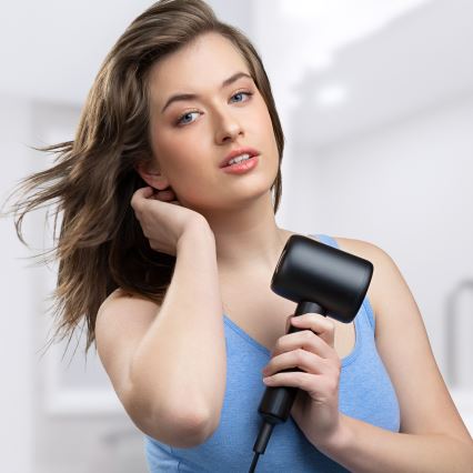 Niceboy ION AirSonic POP - Secador de cabelo 1400W/230V preto