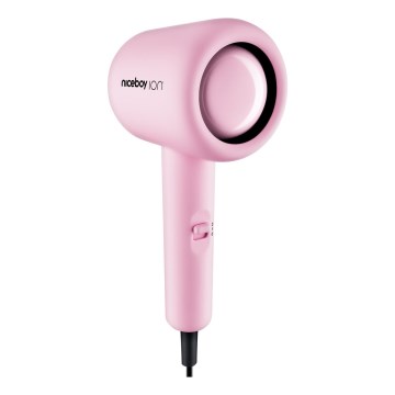 Niceboy ION AirSonic POP - Secador de cabelo 1400W/230V rosa