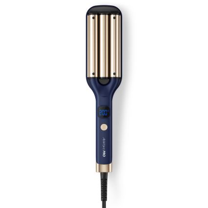 Niceboy ION AirWave PRO - Ferro de frisar triplo 100W/230V azul