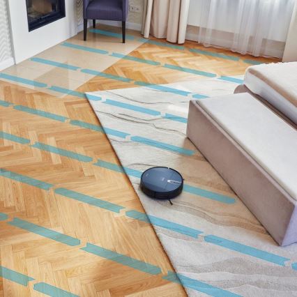Niceboy ION Charles i4 - Aspirador robô inteligente 2em1 4400 mAh Wi-Fi preto + comando