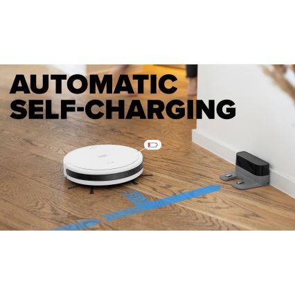Niceboy ION Charles i6 - Aspirador robô inteligente 2em1 2600 mAh Wi-Fi branco