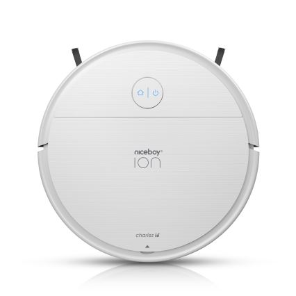 Niceboy ION Charles i6 - Aspirador robô inteligente 2em1 2600 mAh Wi-Fi branco