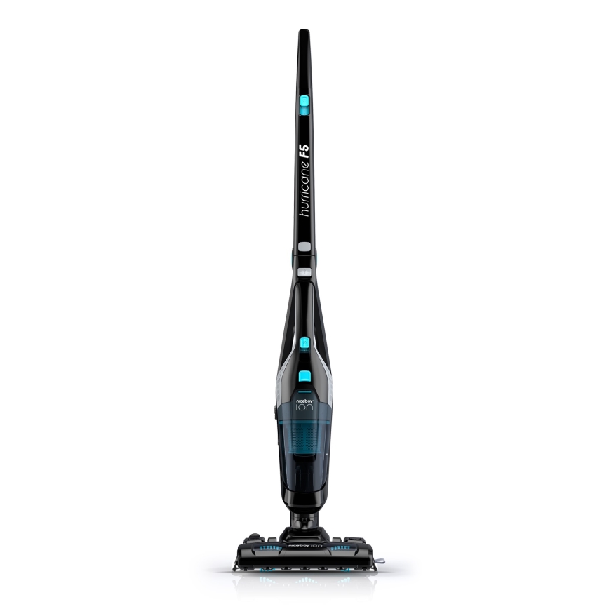 Niceboy ION Hurricane F7 - Aspirador vertical sem fios 3em1 150W/2200 mAh preto