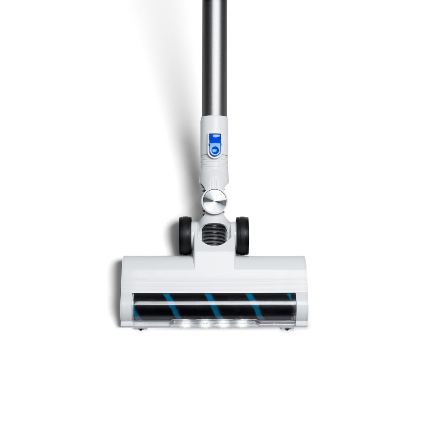 Niceboy ION Hurricane H5 - Aspirador vertical sem fios 2em1 150W/2200 mAh branco/azul