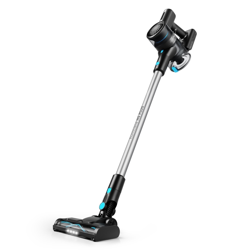 Niceboy ION Hurricane H5 Plus - Aspirador vertical sem fios 2em1 140W/2200 mAh preto