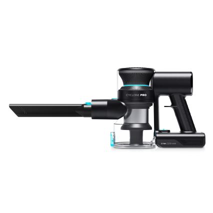 Niceboy ION Hurricane H5 Plus - Aspirador vertical sem fios 2em1 140W/2200 mAh preto