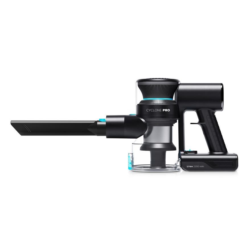 Niceboy ION Hurricane H5 Plus - Aspirador vertical sem fios 2em1 140W/2200 mAh preto