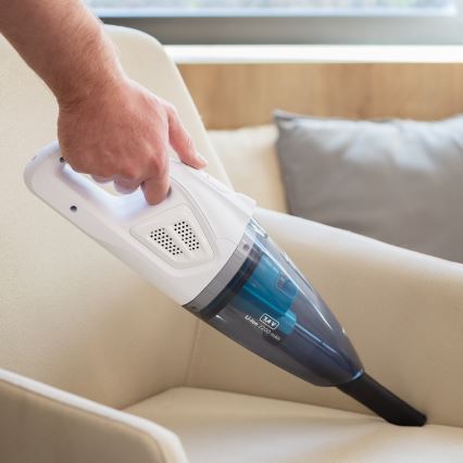Niceboy ION Hurricane R1 - Aspirador de mão recarregável 50W/2200 mAh branco/azul