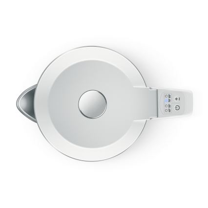 Niceboy ION SmartKettle - Chaleira inteligente com termorregulação 1,7 l 2200W/230V Wi-Fi branco