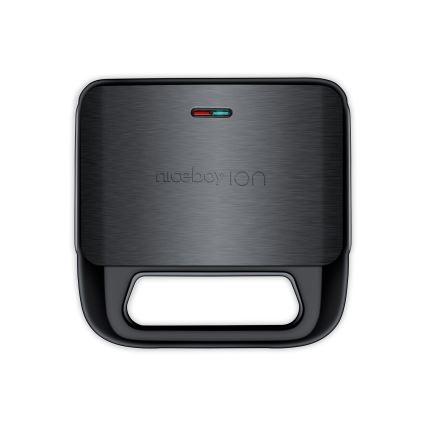 Niceboy ION Snacker S3 - Máquina de fazer sandes 3em1 750W/230V aço inoxidável/preto