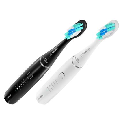 Niceboy ION Sonic Duo Pack - CONJUNTO 2x Escovas de dentes sónica IPX7 preto + branco