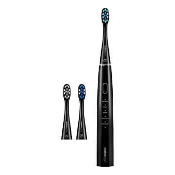 Niceboy ION Sonic - Escova de dentes sónica IPX7 preto
