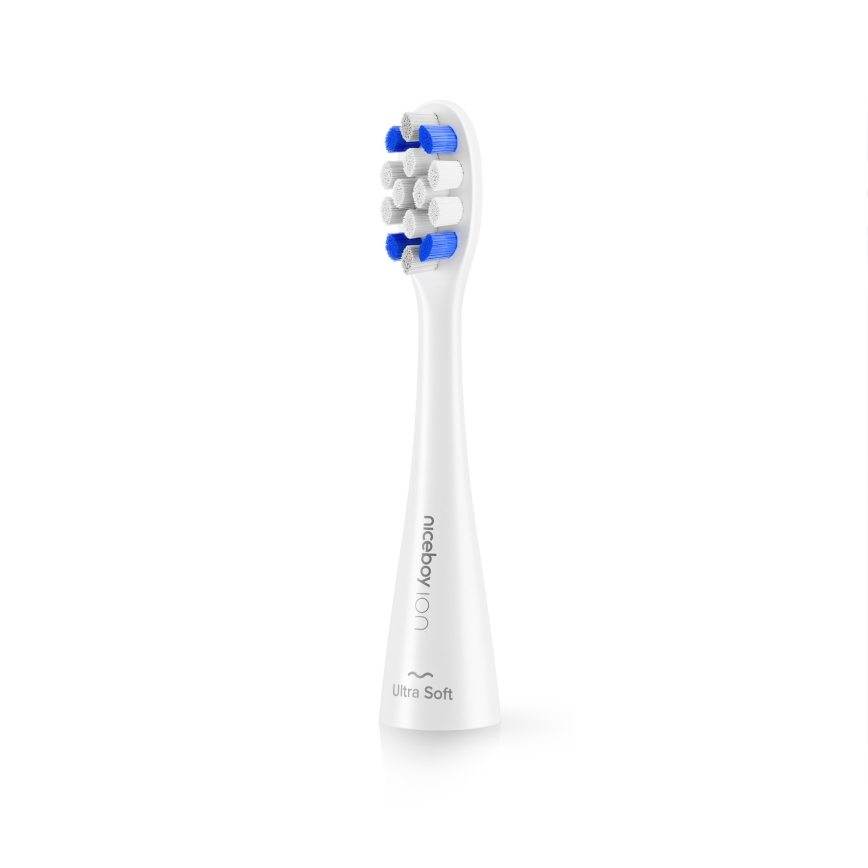 Niceboy ION Sonic Kids - Escova de dentes sónica para crianças IPX7 branco