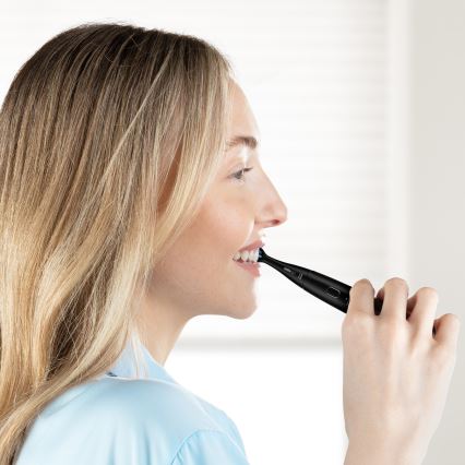 Niceboy ION Sonic Lite - Escova de dentes sónica 500 mAh IPX7 preto