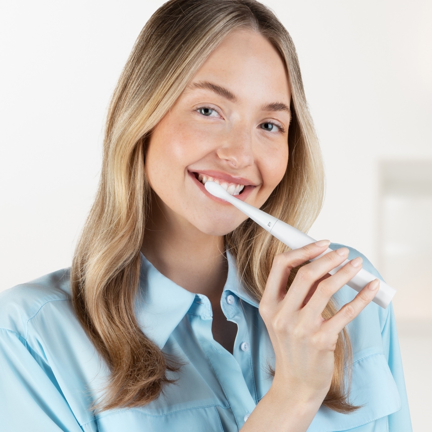 Niceboy ION Sonic Lite - Escova de dentes sónica IPX7 branco