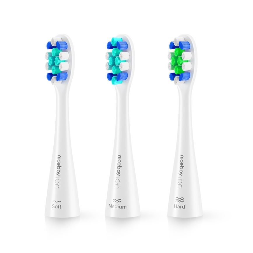Niceboy ION Sonic Lite - Escova de dentes sónica IPX7 branco
