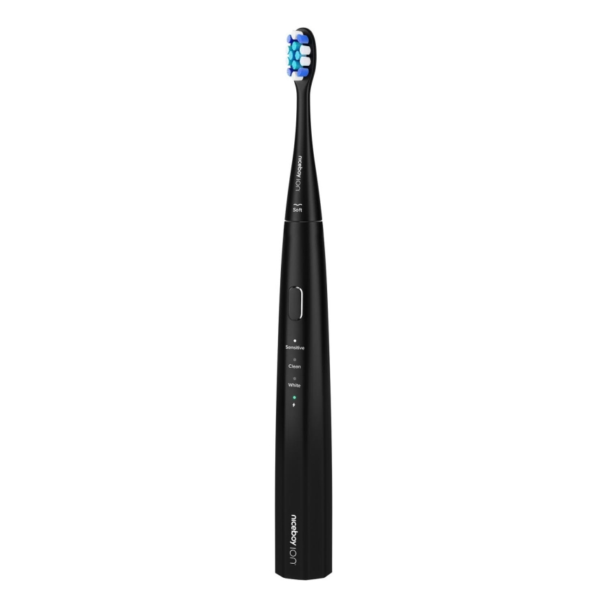 Niceboy ION Sonic Lite - Escova de dentes sónica IPX7 preto