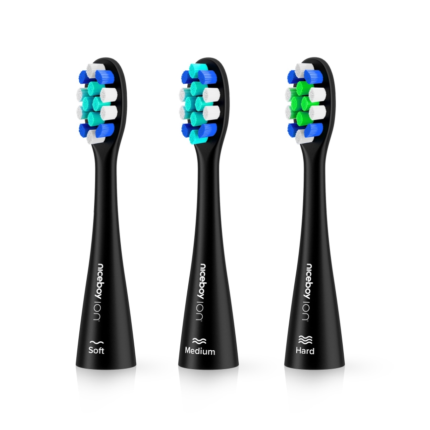 Niceboy ION Sonic Lite - Escova de dentes sónica IPX7 preto