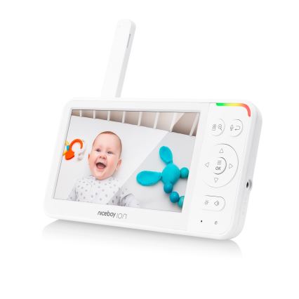 Niceboy ION Starlight SL5 - Monitor para bebé Full HD 1080p 4000 mAh 5V