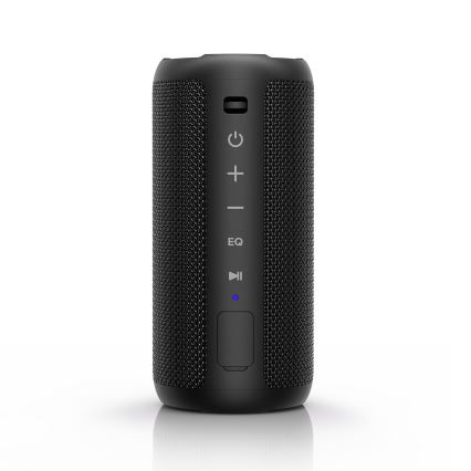Niceboy Orion - Coluna LED sem fios com microfone 24W/2200 mAh IPX7 preto
