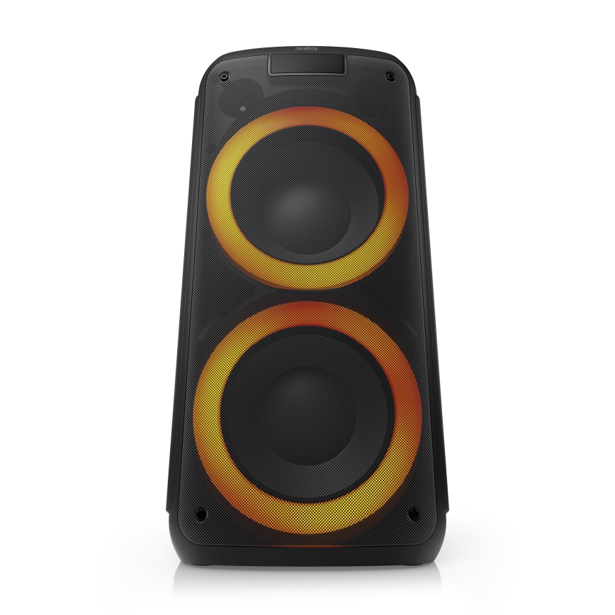 Niceboy PARTY Boss 2 - Coluna LED sem fios com microfone e power bank 200W/4500 mAh + comando