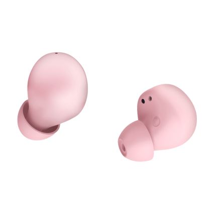 Niceboy Podsie 4 POP - Auriculares sem fios 400 mAh + 2x 40 mAh IPX4 rosa