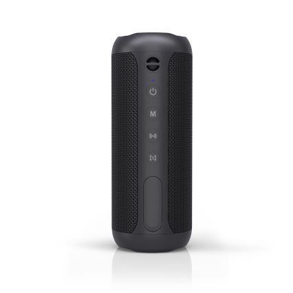 Niceboy Polaris - Coluna LED sem fios com microfone 30W/4000 mAh IPX7 preto