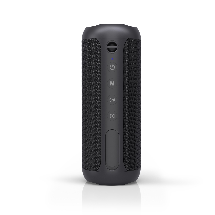 Niceboy Polaris - Coluna LED sem fios com microfone 30W/4000 mAh IPX7 preto