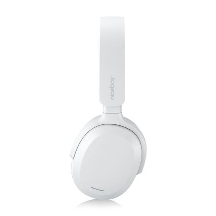Niceboy Sora - Auscultadores sem fios com um microfone 250 mAh IPX4 branco