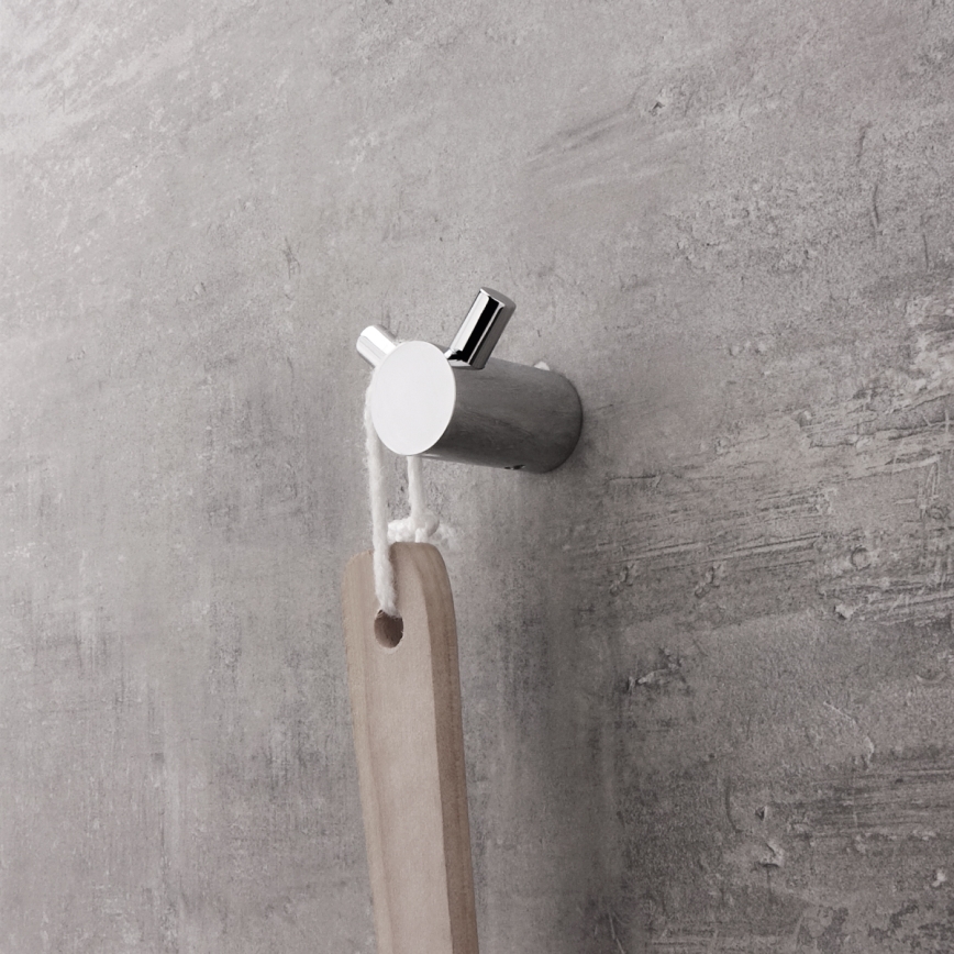 NIMCO BR 11053-26 - Gancho de parede BORMO cromado brilhante
