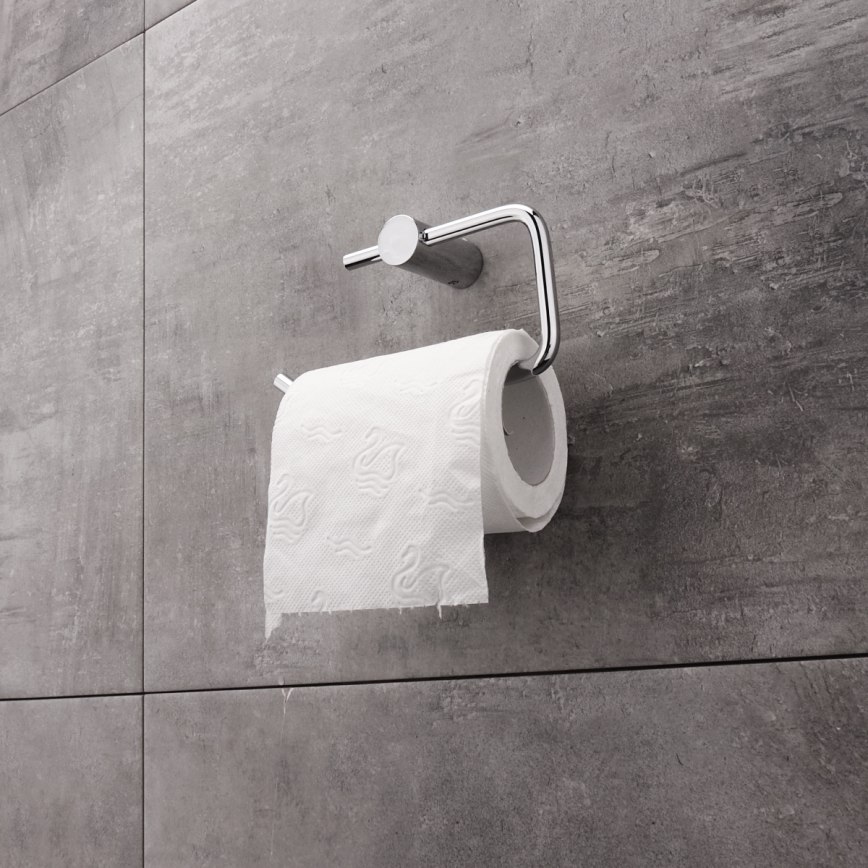 NIMCO BR 11055-26 - Suporte de papel higiénico BORMO cromado brilhante
