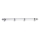 NIMCO BR 11104-26 - Suporte de parede para toalha BORMO 30 cm cromado brilhante