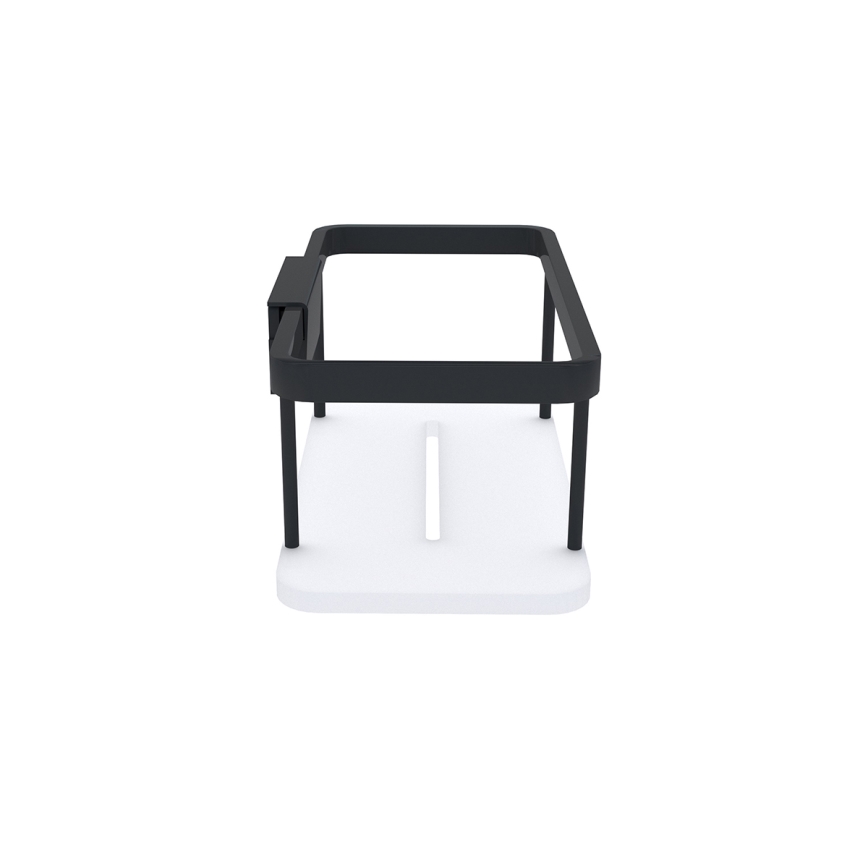 NIMCO Ki-14015-B-90 - Prateleira de parede para duche KIBO mate preto/branco