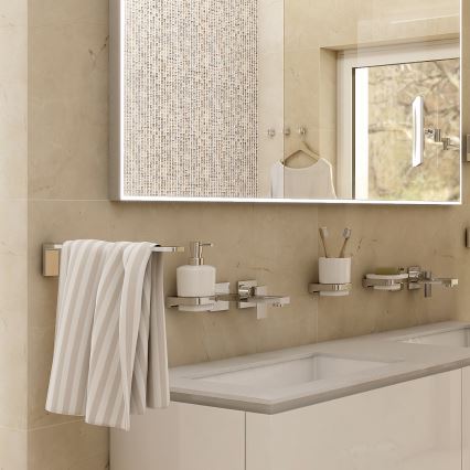 NIMCO MA 29097-26 - Suporte de parede para toalha MAYA 37 cm cromado brilhante