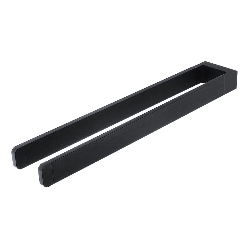 NIMCO MAC 29098-90 - Suporte de parede para toalha MAYA 37 cm mate preto