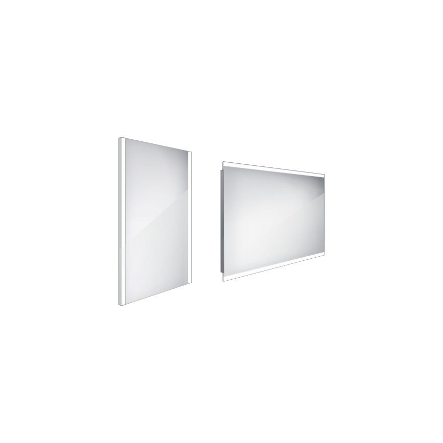 NIMCO ZP 11000 - Espelho com retroiluminação LED para casa de banho LED/18W/230V 6500K 60x40 cm IP44