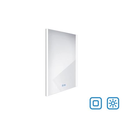NIMCO ZP 11001VX - Espelho com retroiluminação LED para casa de banho com regulação LED/21W/230V 3000-6500K 70x50 cm IP44