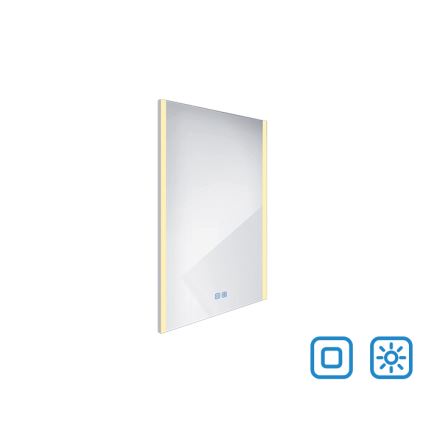 NIMCO ZP 11001VX - Espelho com retroiluminação LED para casa de banho com regulação LED/21W/230V 3000-6500K 70x50 cm IP44