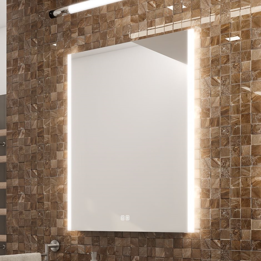 NIMCO ZP 11001VX - Espelho com retroiluminação LED para casa de banho com regulação LED/21W/230V 3000-6500K 70x50 cm IP44
