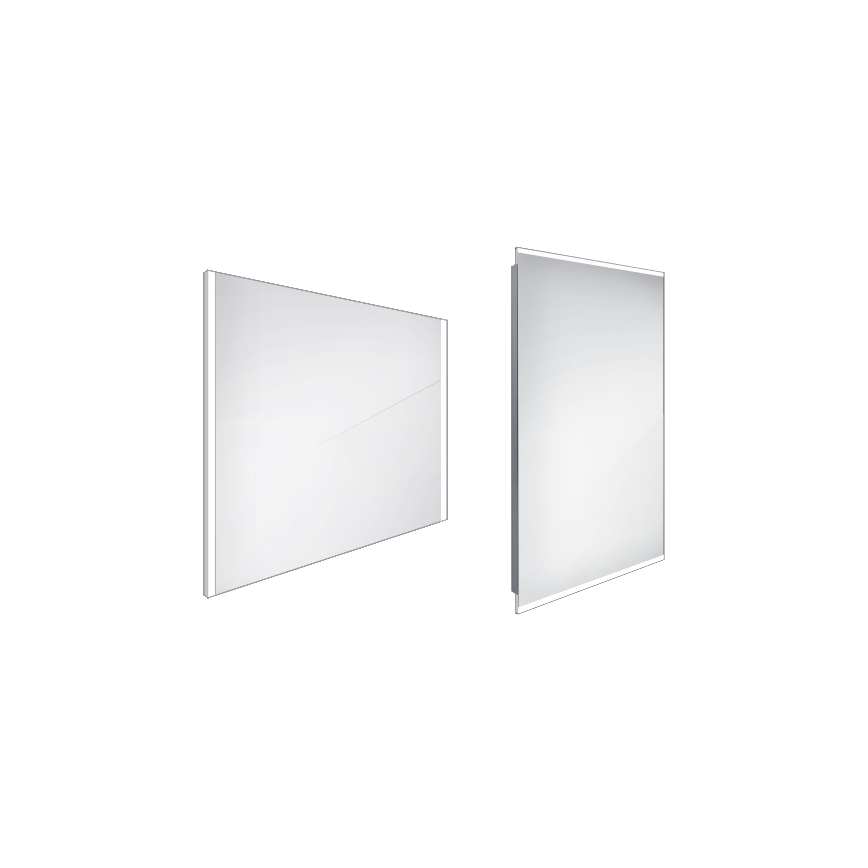 NIMCO ZP 11003 - Espelho com retroiluminação LED para casa de banho LED/21W/230V 6500K 70x80 cm IP44