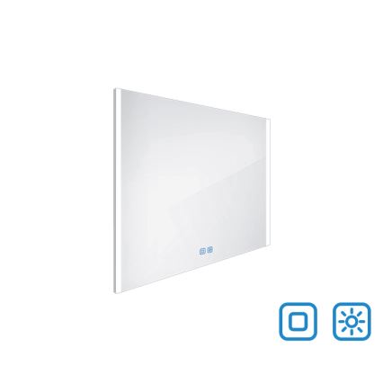 NIMCO ZP 11003V - Espelho com retroiluminação LED para casa de banho com regulação LED/21W/230V 3000-6500K 70x80 cm IP44