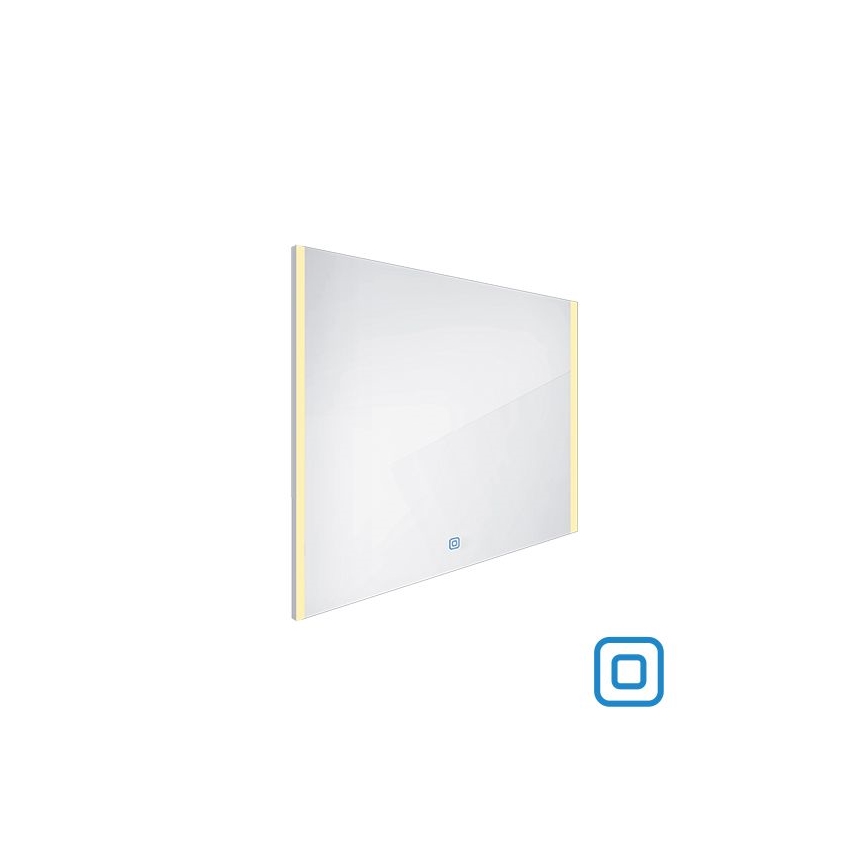 NIMCO ZP 11003V - Espelho com retroiluminação LED para casa de banho com regulação LED/21W/230V 3000-6500K 70x80 cm IP44